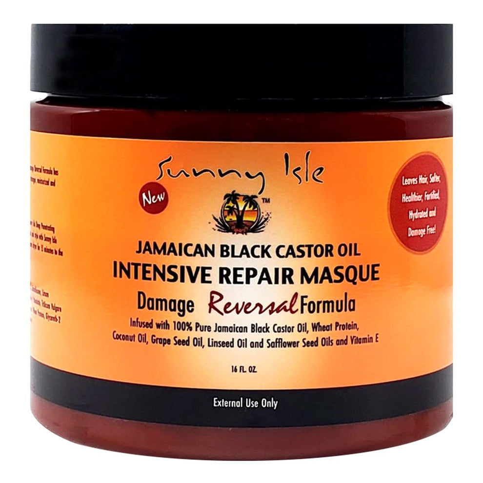 Sunny Isle
SUNNY ISLE Jamaican Black Castor Oil Intensive Repair Masque (16oz)