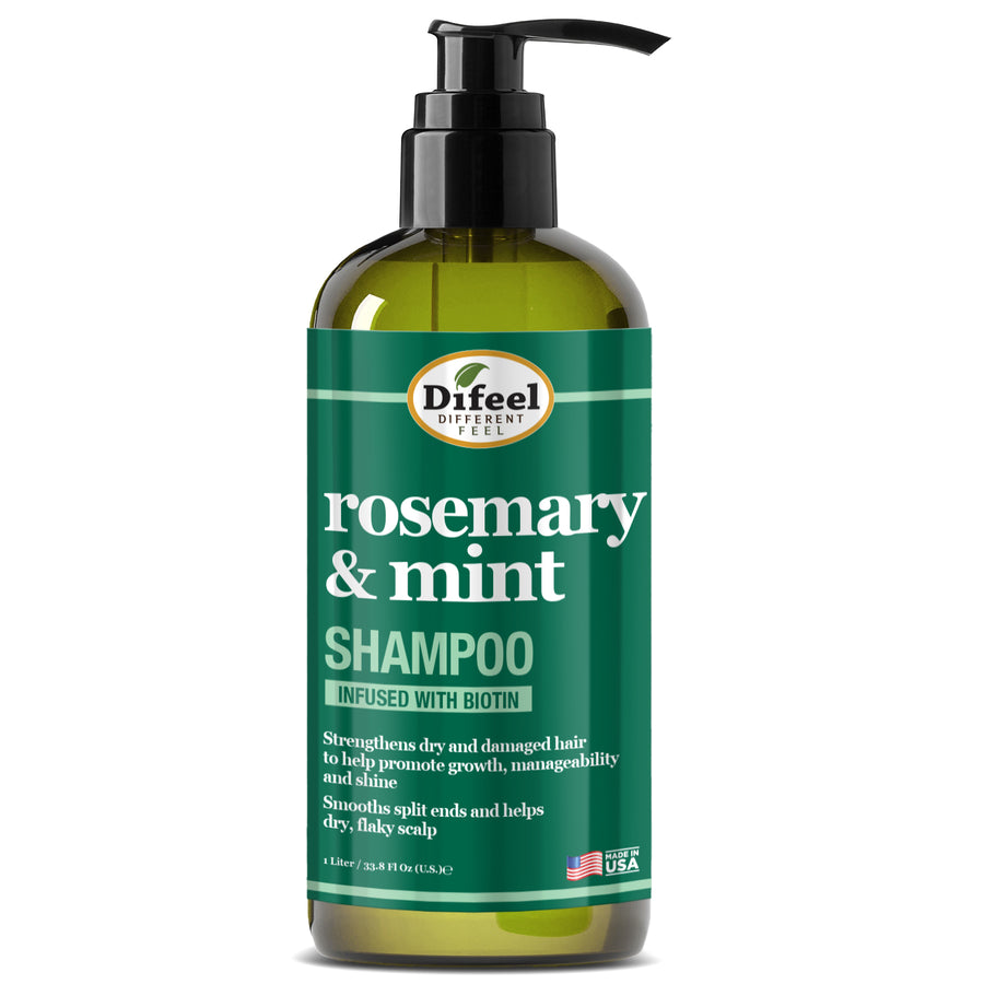 Difeel Rosemary & Mint Strengthening Shampoo (1L) #200