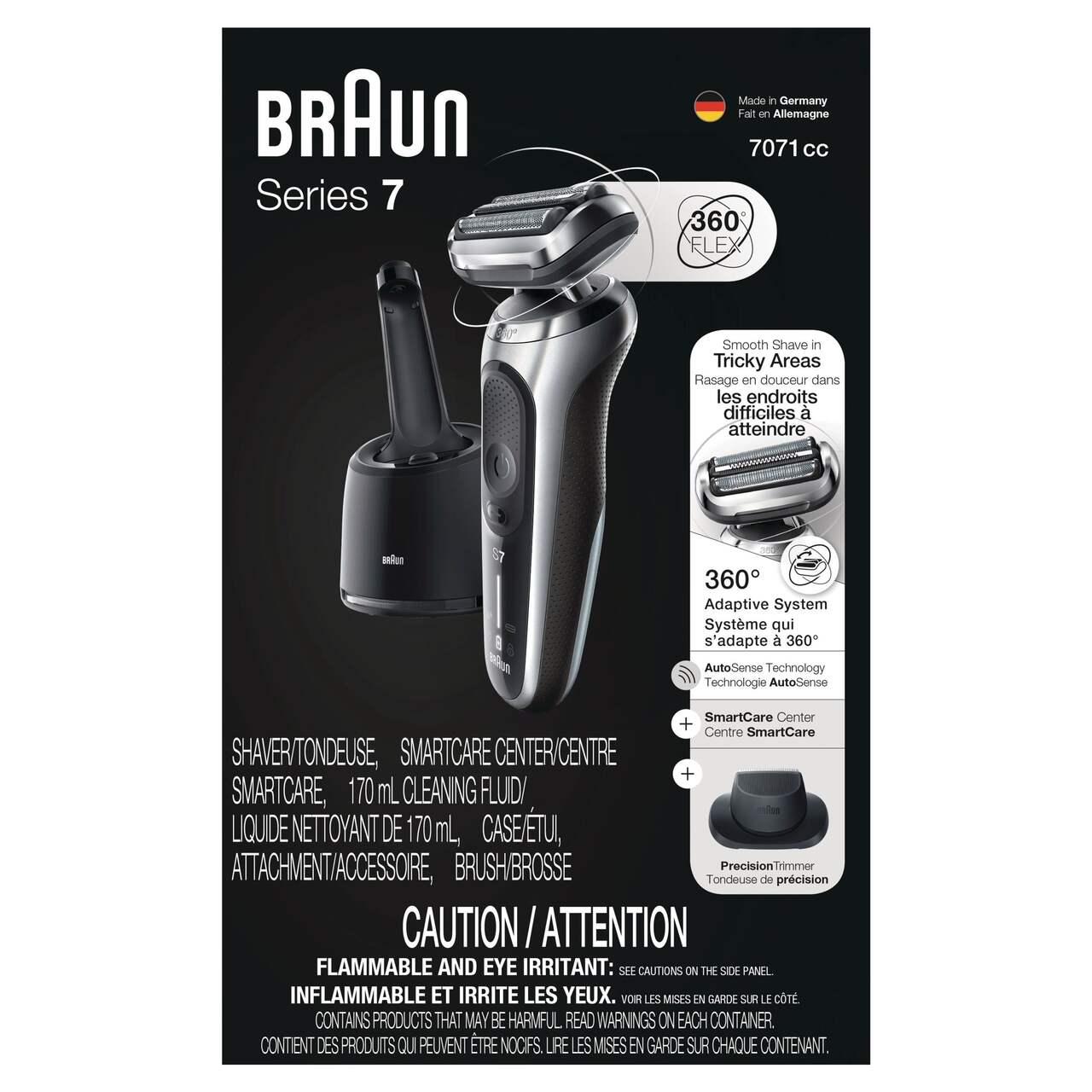 BRAUN 7071CC SERTES 7 SELF C