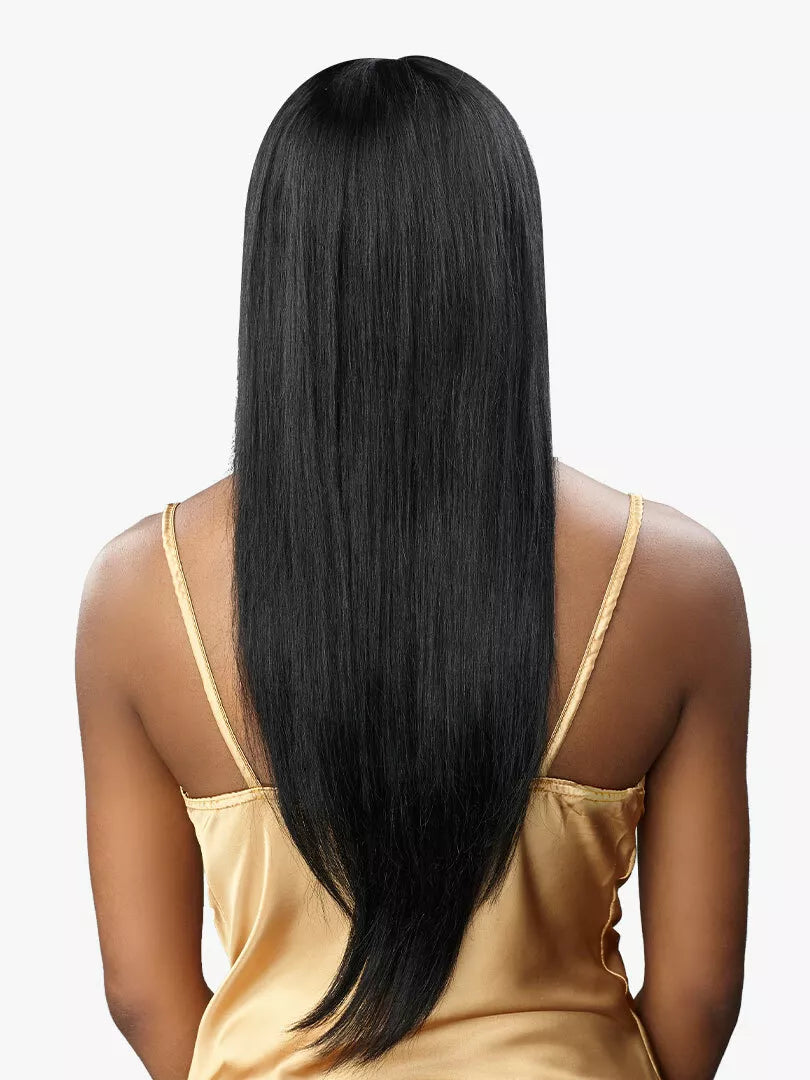 100% VIRGIN HUMAN HAIR 12A UNPROCESSED FULL WIG STRAIGHT 26″ BY SENSATIONNEL