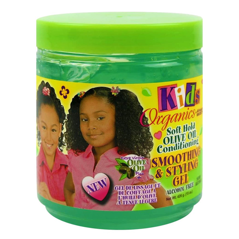 AFRICA'S BEST Kids Originals Olive Oil Smoothing & Styling Gel (15oz