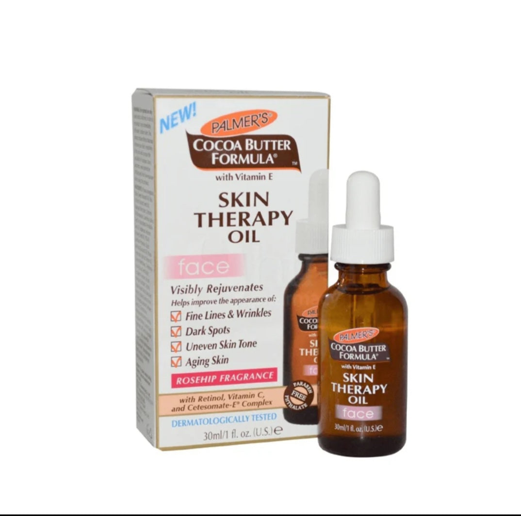 PALMER'S COCOA BUTTER Skin Therapy Oil Face Rosehip Fragrance 1oz