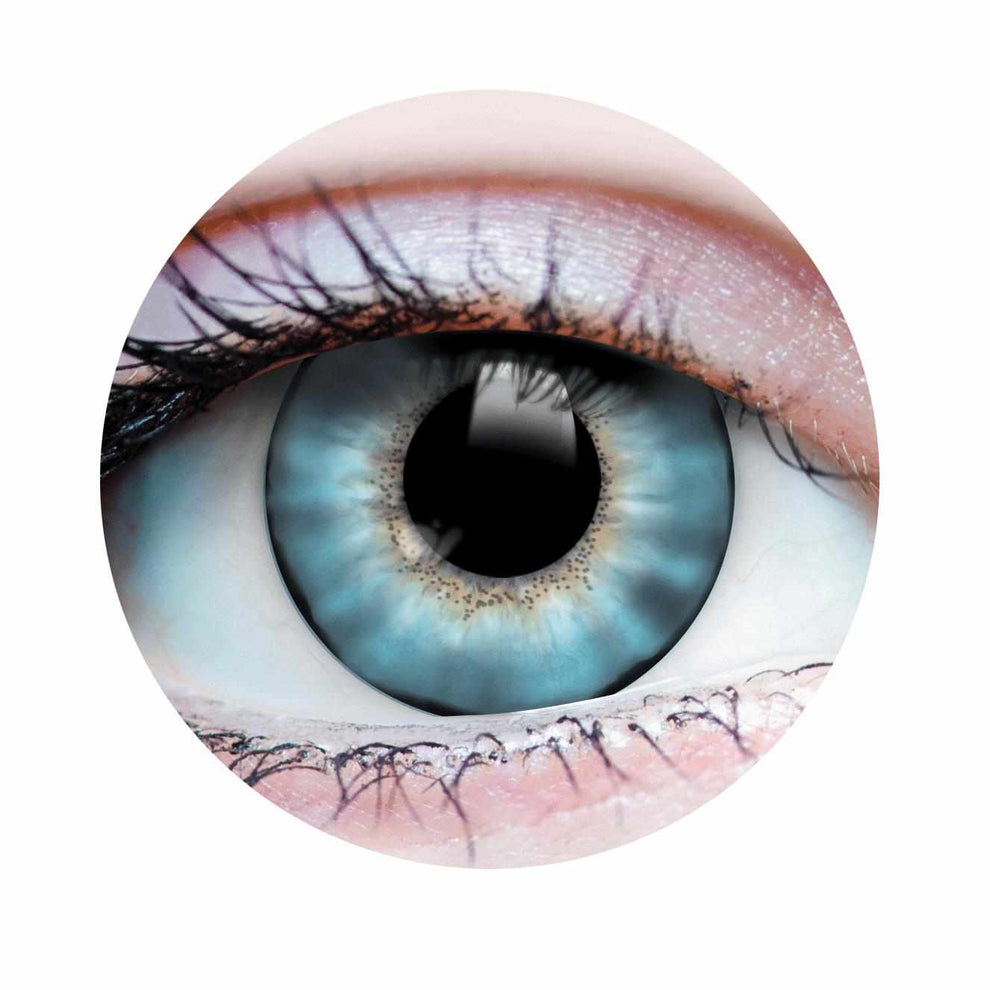PRIMAL® Sunset Ocean - Blue Colored Contact Lenses 22508