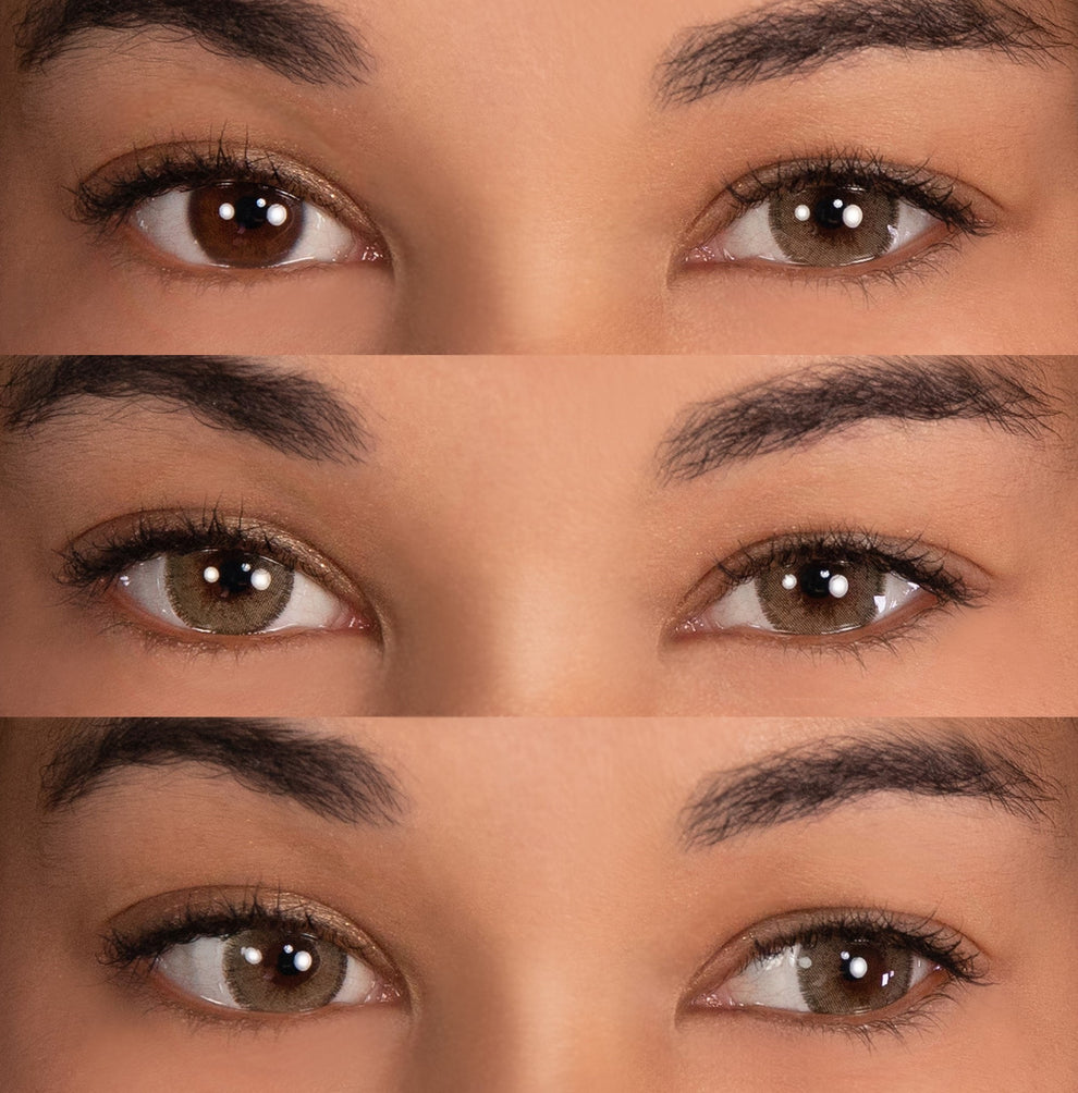 PRIMAL® Charm Chestnut - Brown Colored Contact Lenses 22654