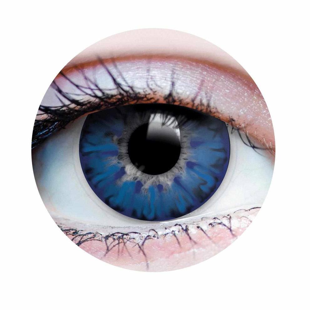 PRIMAL® Enchanted Azure - Blue Colored contact Lenses 22701