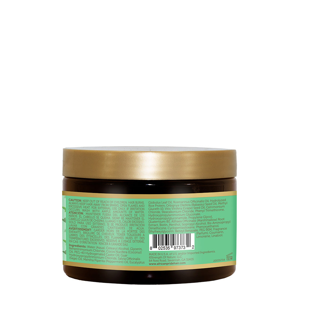 AFRICAN PRIDE Peppermint, Rosemary & Sage Strengthening Mask (12oz)