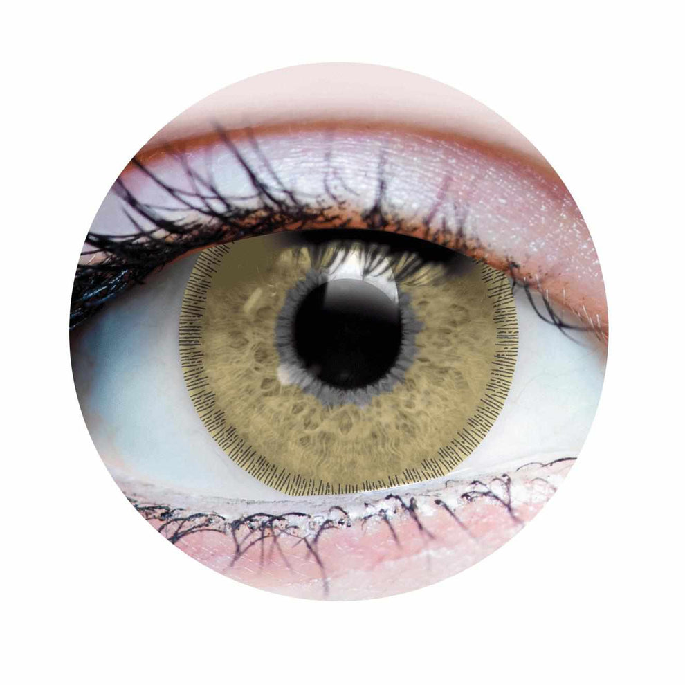 PRIMAL® Charm Chestnut - Brown Colored Contact Lenses 22654