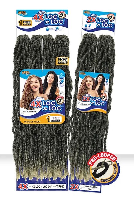 AFRO SENS 4X LOC N LOC 24"