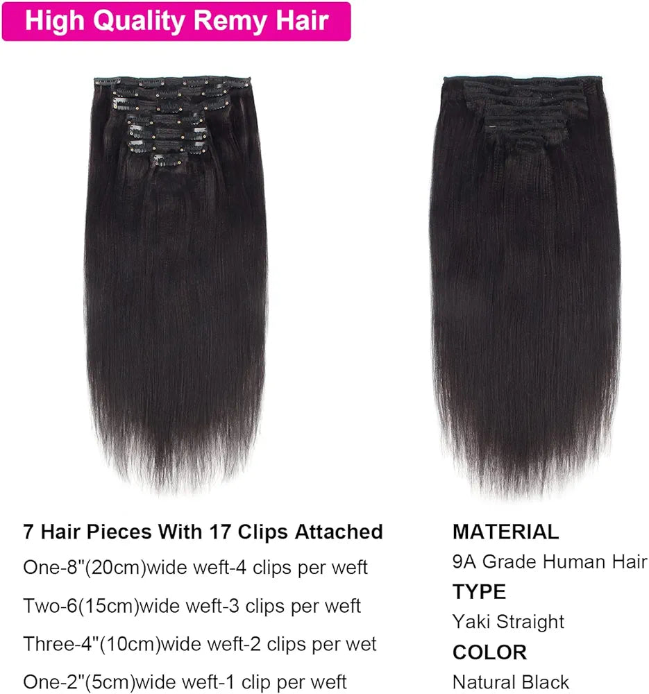 RIO VIRGIN HUMAN HAIR STRAIGHT NATURAL