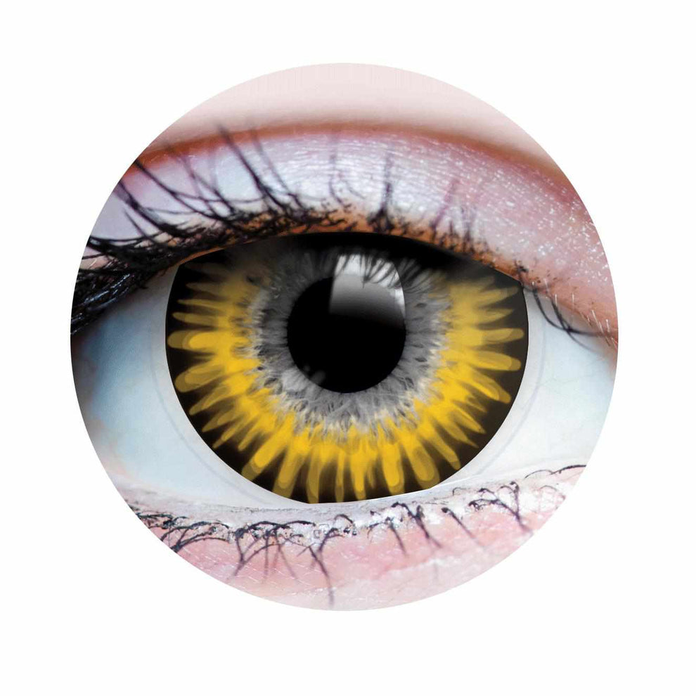 PRIMAL® Temptress Chestnut - Brown Colored Contact Lenses 22660