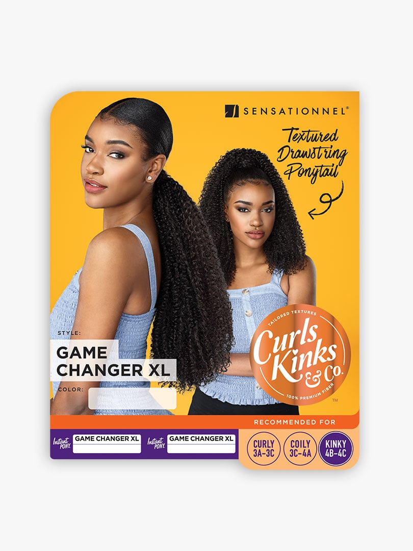 SENSATIONNEL GAME CHANGER XL AFRO KINKY PONYTAIL