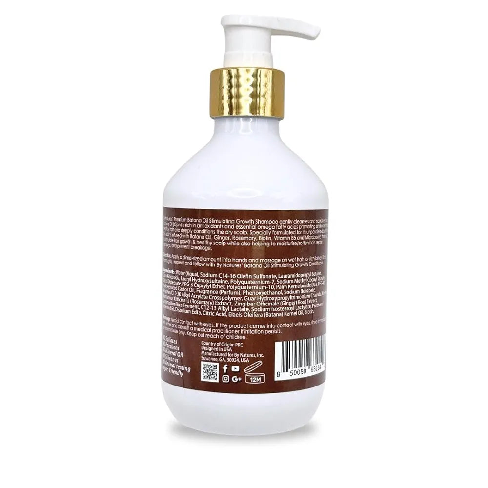 BY NATURES Batana Oil Stimulating Shampoo (12oz)