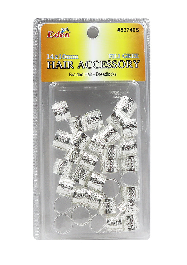Eden Blister (14x10 mm) FiliGree Tube -Silver #53740S -pk
