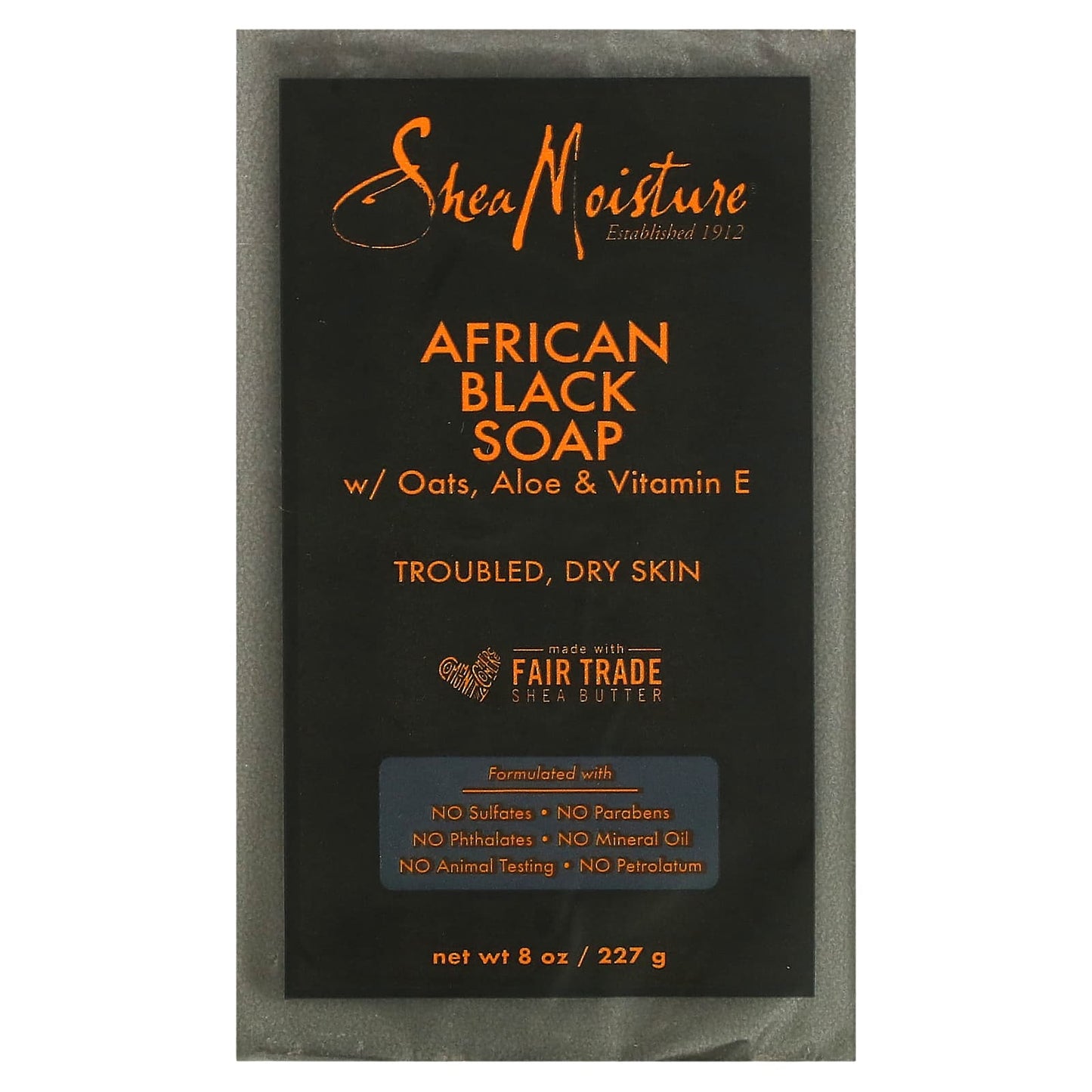 SHEA MOISTURE African Black Soap (8oz)