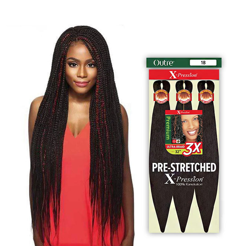3X X-Pression Pre-Stretched Ultra Braid 32"