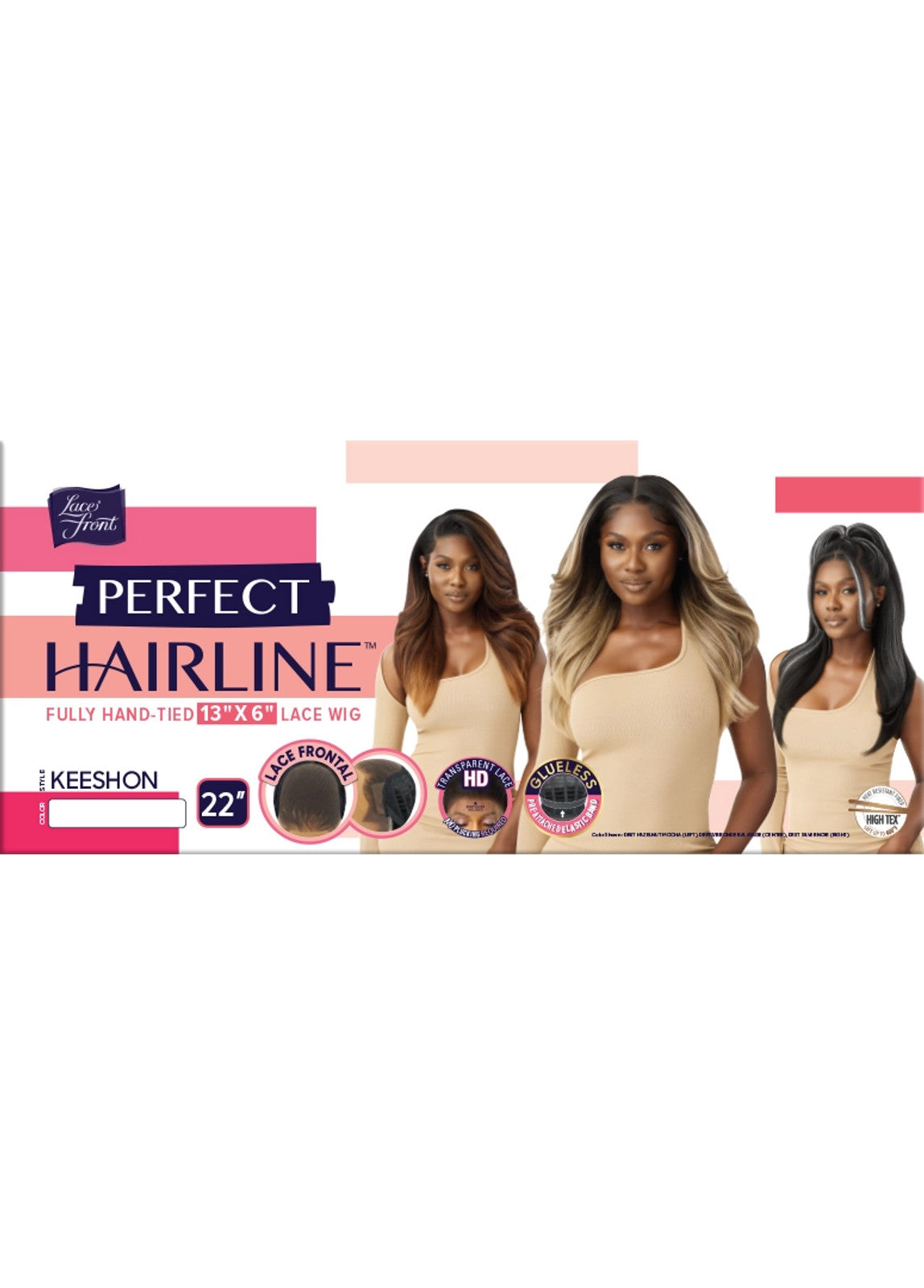 OUTRE Perfect Hairline Synthetic HD Lace Wig - Keeshon 22"