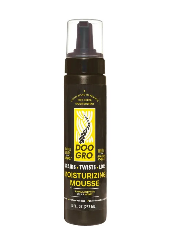 Doo Gro Braids-Twists-Locs Moisturizing Mousse (8 oz)