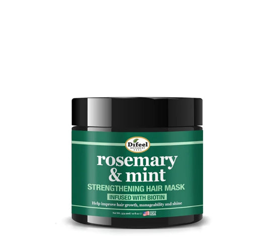 DIFEEL Rosemary & Mint Hair Strengthening Hair Mask 12oz