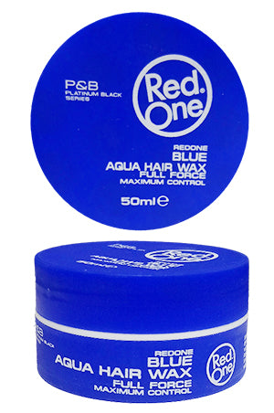Red One Aqua Hair Wax - Blue (50 ml)