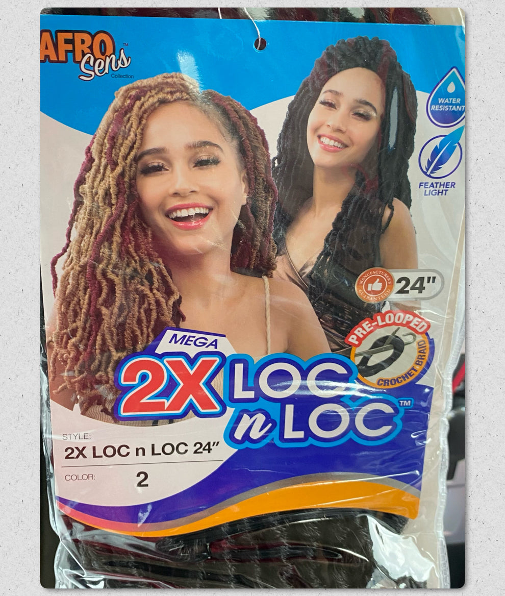 AFRO SENS 4X LOC N LOC 24"