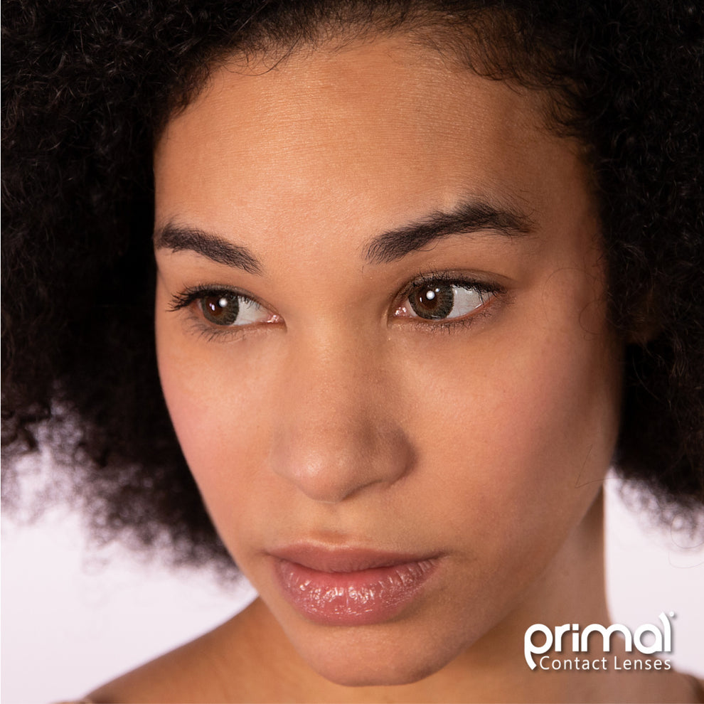 PRIMAL® Starlight Jade - Green Colored contact lenses 22506