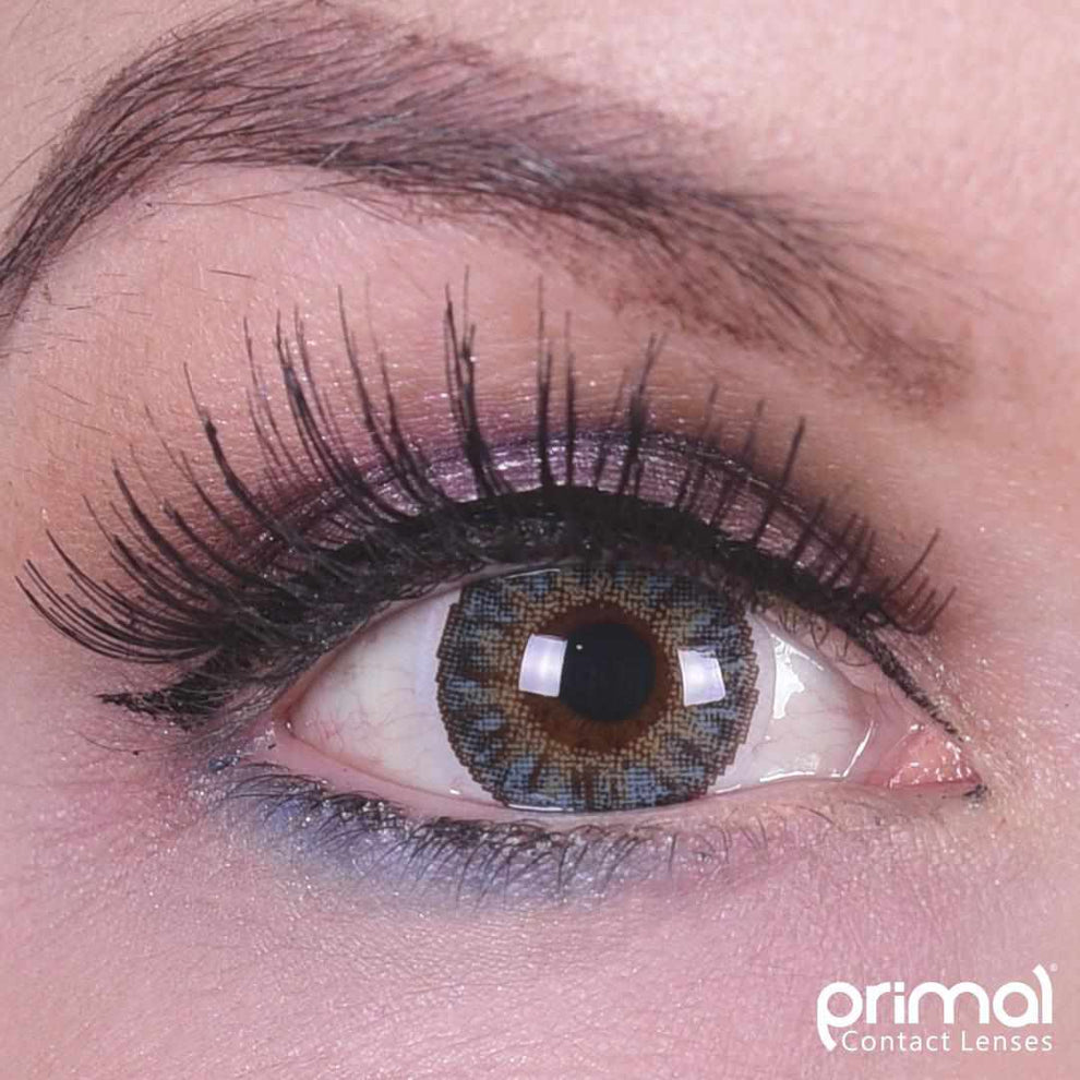 PRIMAL® Delightful Azure - Blue Colored Contacts 22742