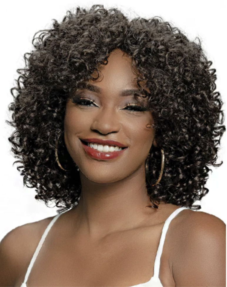 JANET COLLECTION Natural Curly Wig - KELLEN