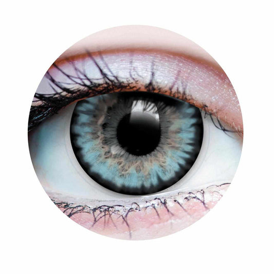 PRIMAL® Starlight Ocean - Blue Colored contact lenses 22505