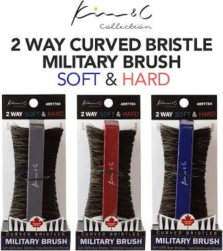 2WAY SOFT &HARD MILITARY BRUSH