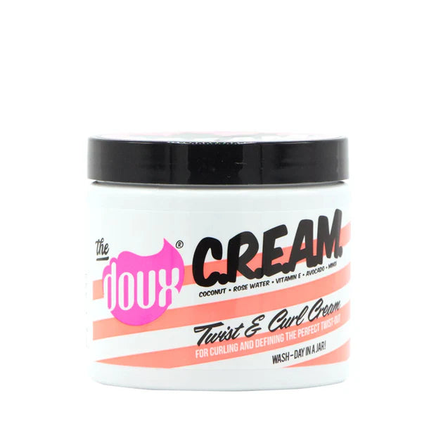 THE DOUX C.R.E.A.M. Twist & Curl Cream 16 OZ
