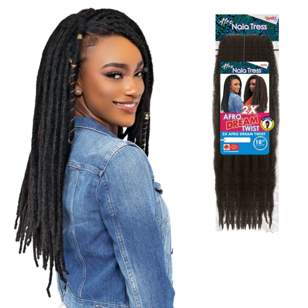 Janet Afro Dream Twist 18" 2X | Miami Beauty Supply