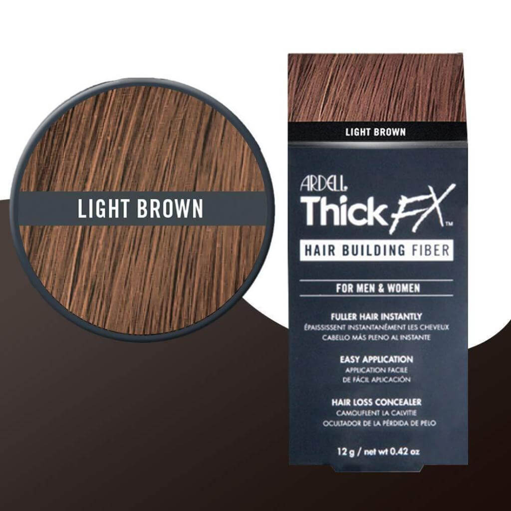 ARDELLThickFXHairBuildingFiberLightBrown.jpg | Miami Beauty Supply