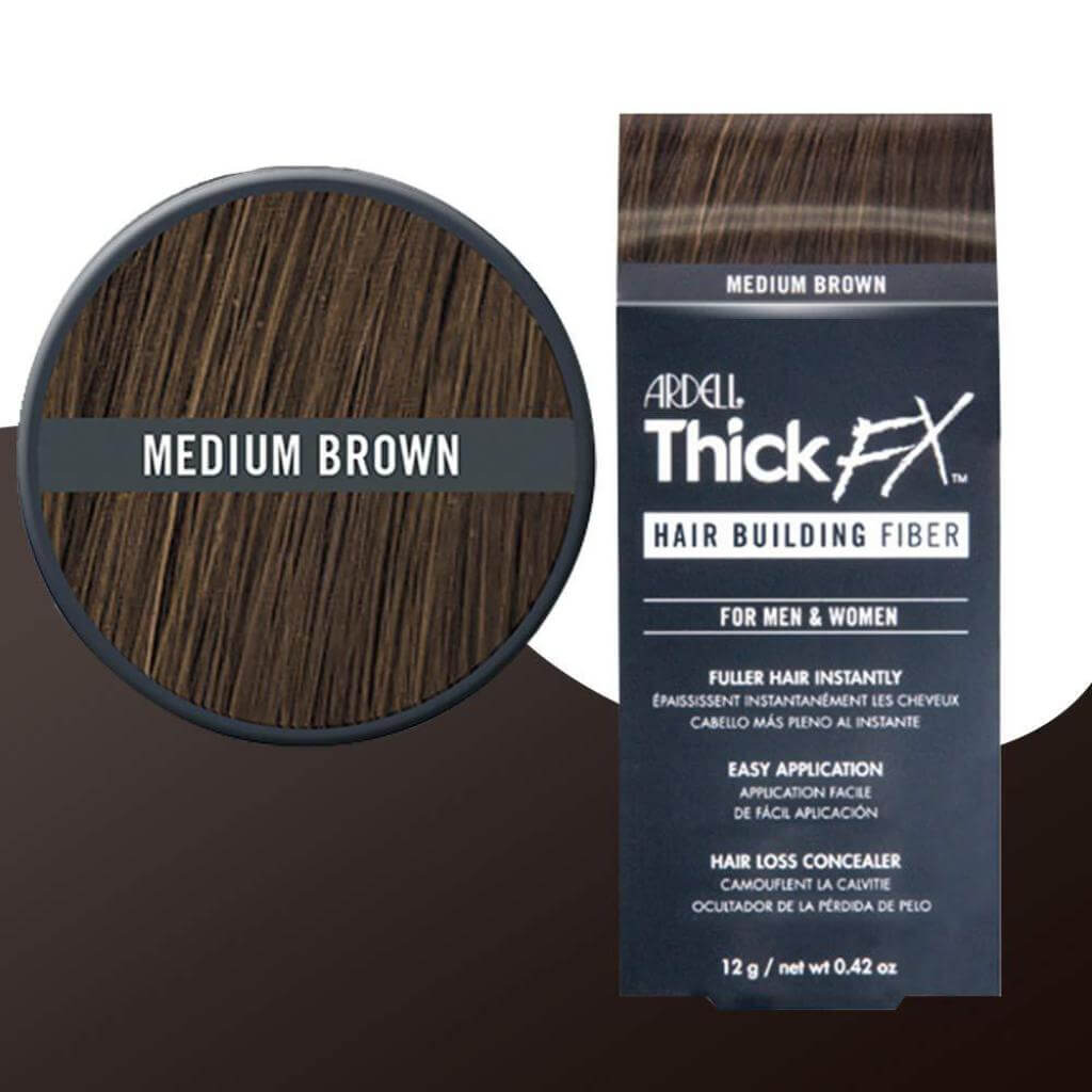 ARDELLThickFXHairBuildingFibermediumbrown.jpg | Miami Beauty Supply