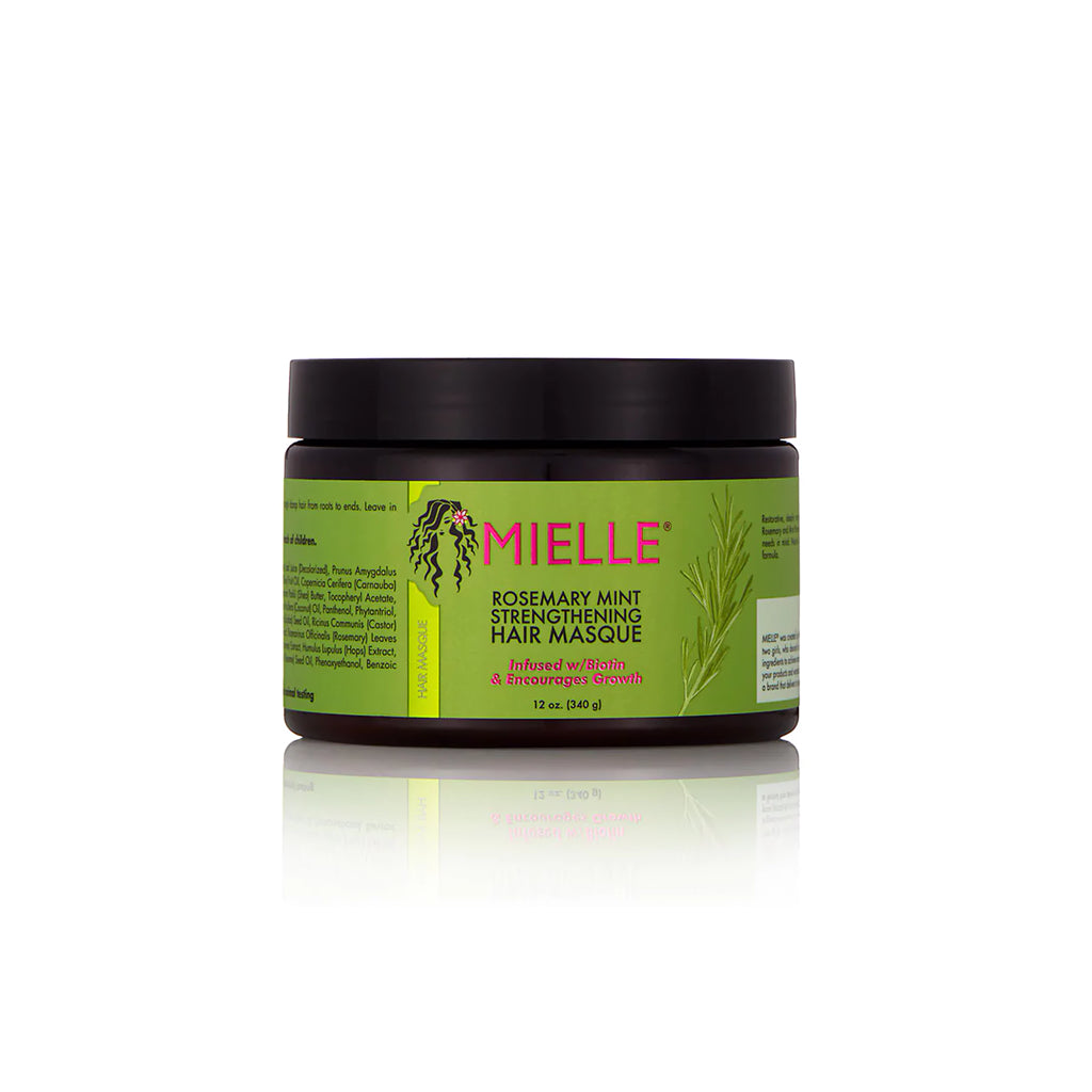 Mielle Organics - Rosemary Mint Strengthening Hair Masque (12oz)