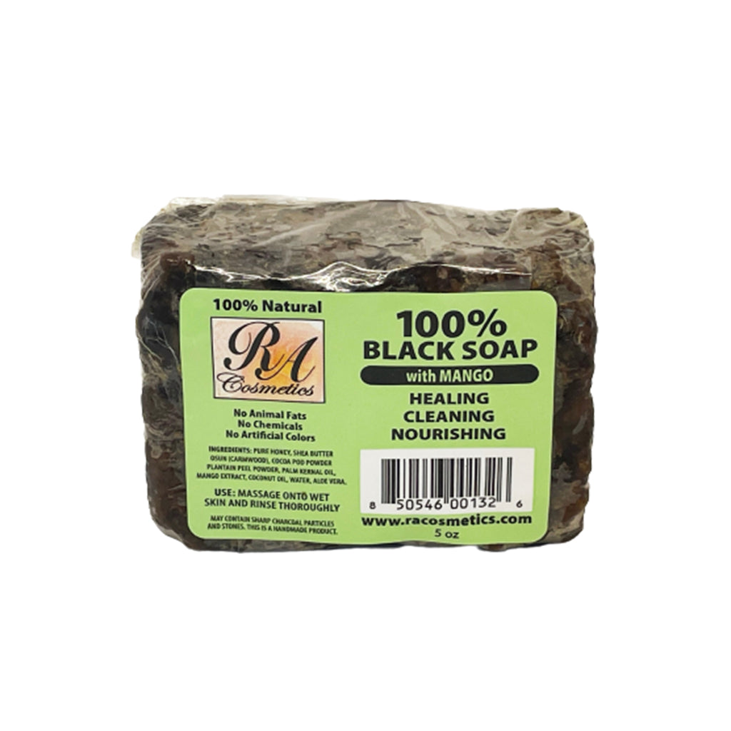 RA Cosmetics - 100% Black Soap | Miami Beauty Supply