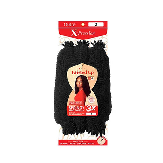X-Pression - Twisted Up - Springy Afro Twist 16" 3X | Miami Beauty Supply