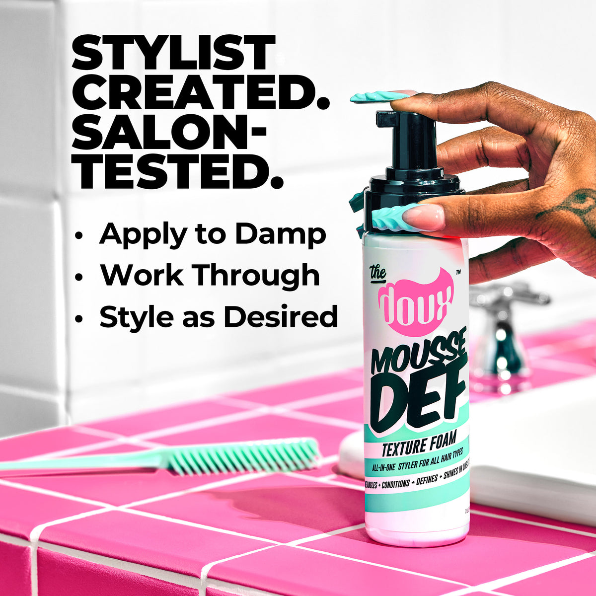 THR DOUX MOUSSE DEF TEXTURE FOAM[7OZ]