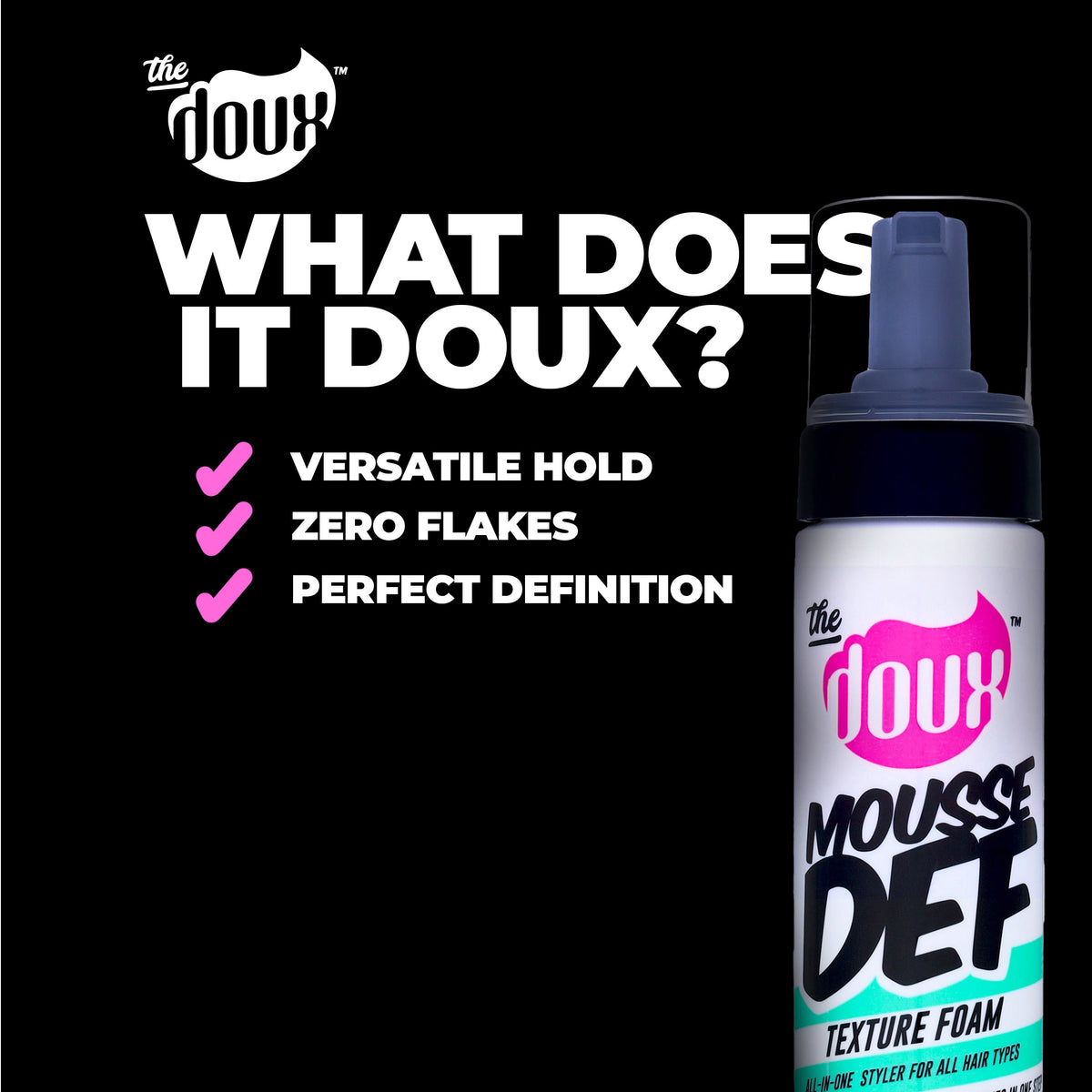 THR DOUX MOUSSE DEF TEXTURE FOAM[7OZ]