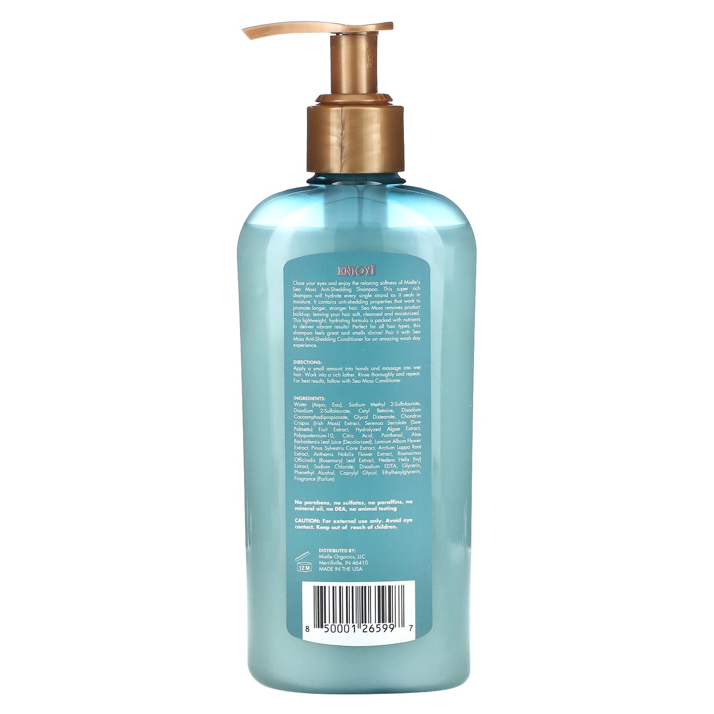 MIELLE SEA ANIT SHEDDING SHAMPO 8oz