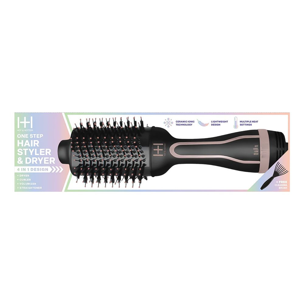 Hot & Hotter One Step Hair Styler & Dryer 4 in 1
