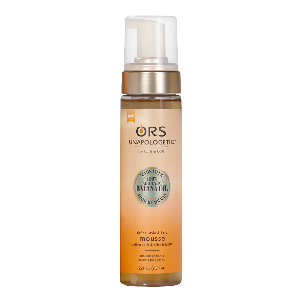 ORS Unapologetic Batana Oil Define Style Hold Mousse (7.6oz)