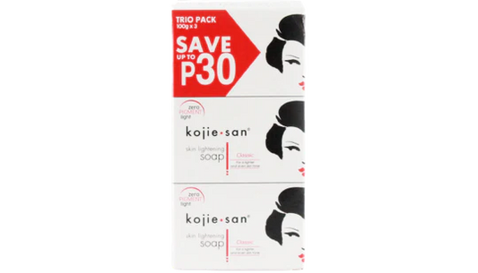 Kojie San Skin Lightening Kojic Acid Soap 3 Bars -