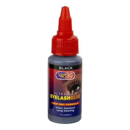 SALON PRO 30 Second Ultra Grip Eyelash Glue  (1oz)Black