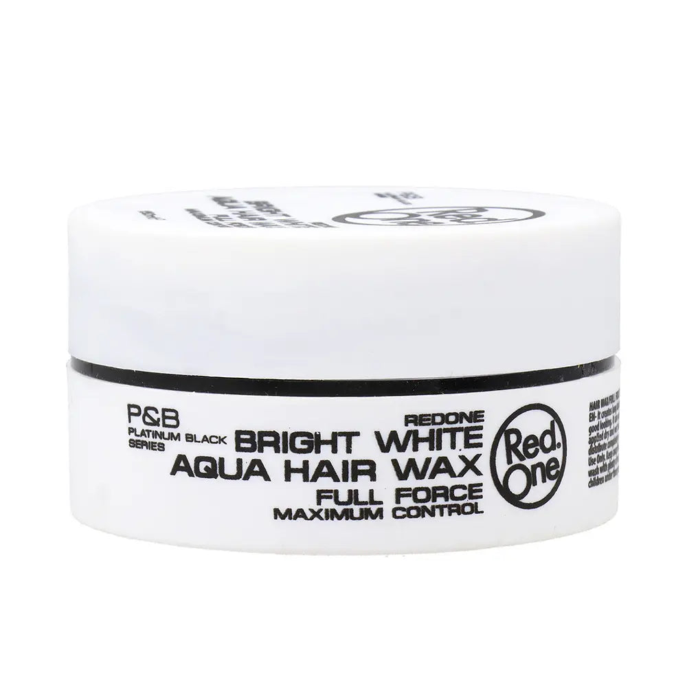 Red One Aqua Hair Wax Bright White 5.07 oz