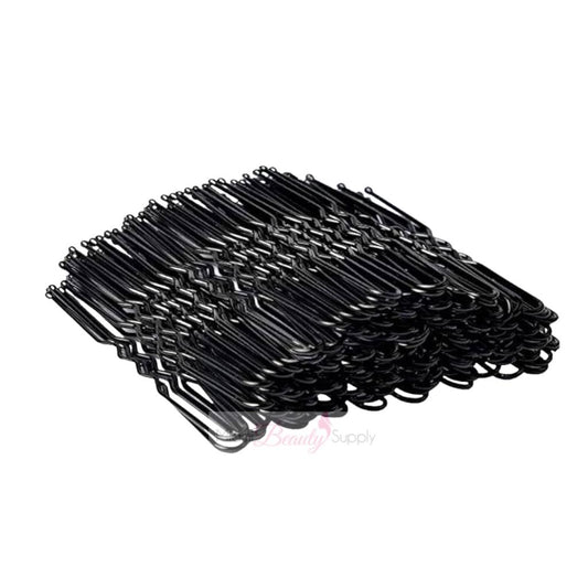 Bobby Pins (60 Pcs) - Black | Miami Beauty Supply