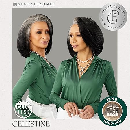 Sensationnel Platinum Glow 13X6 Wigs - Celestine