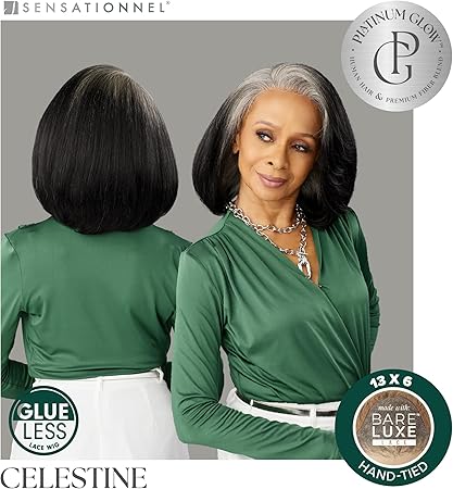 Sensationnel Platinum Glow 13X6 Wigs - Celestine