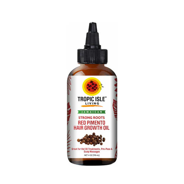 Tropic Isle Living Strong Roots Red Pimento Hair Growth Oil 4 OZ
