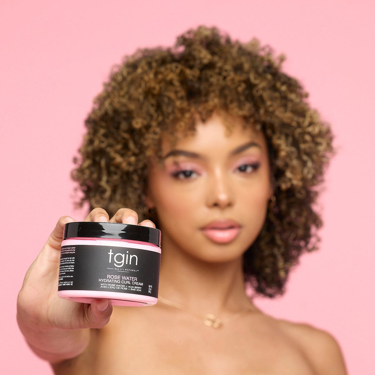 TGIN Rose Water Hydrating Curl Cream (12oz)