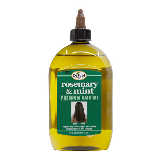 Difeel(Sunflower) Rosemary Mint Premium Hair Oil (12oz)